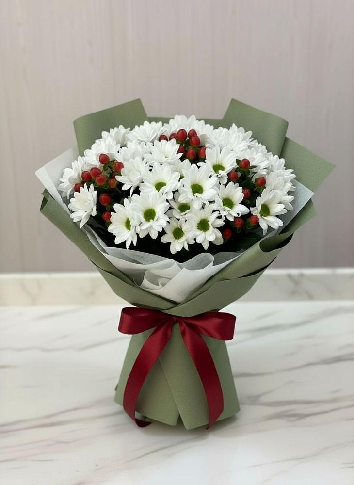 Букет цветов из: Хризантемы в Конобеево