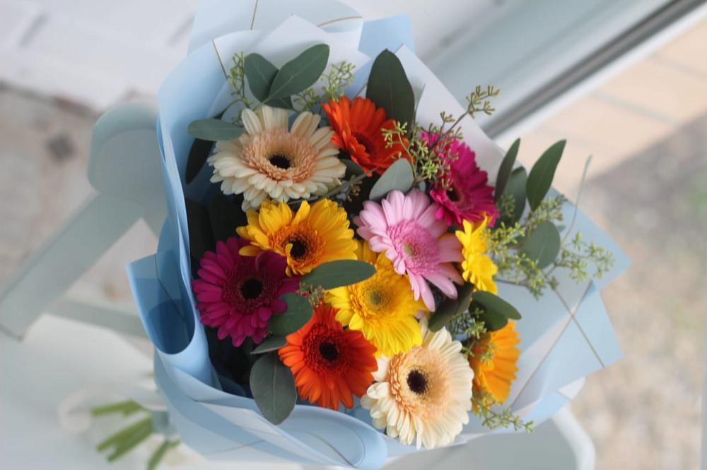 Букет цветов из: Герберы в Конобеево