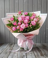Букет Розовый кустик #REPLACE_PRED# Конобеево