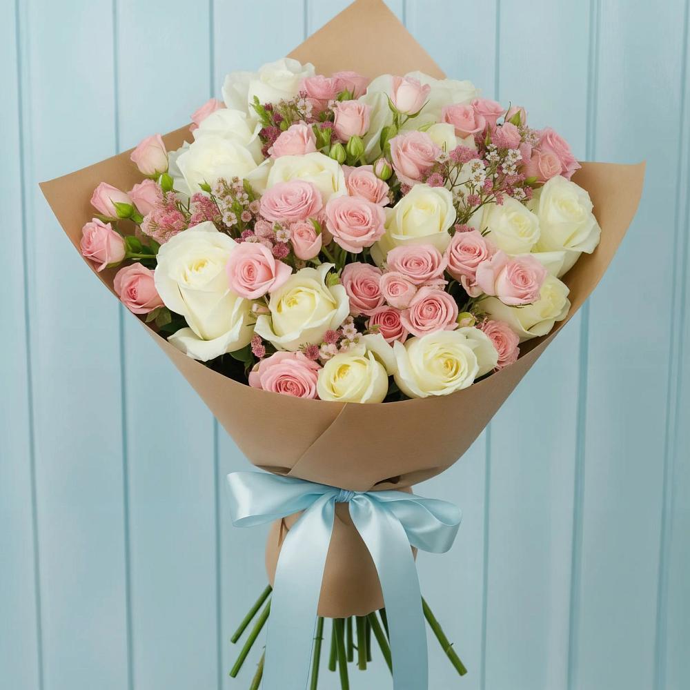 Букет цветов из: Розы в Конобеево