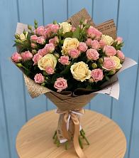 Букет цветов из:  Розы в Конобеево