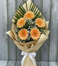 Букет цветов из:  Герберы в Конобеево